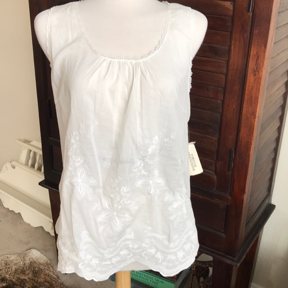 Cream colored top
